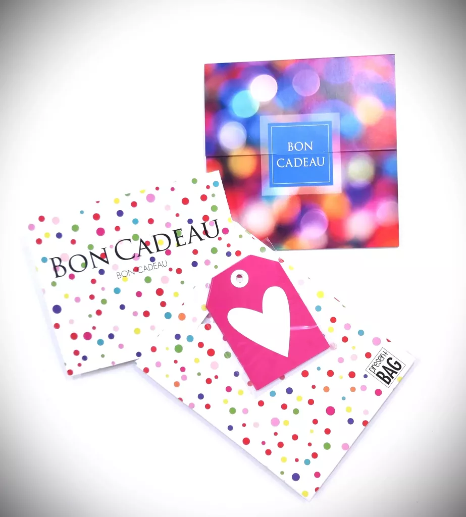 Illustration d'un carte bon cadeau